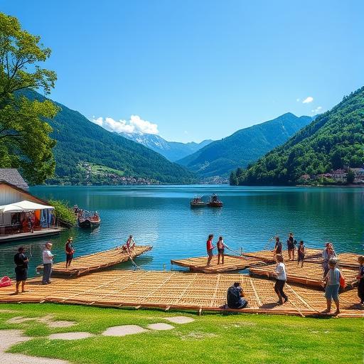 Tradycja Flössen w Oberägeri: Święto drewna na jeziorze Ägerisee