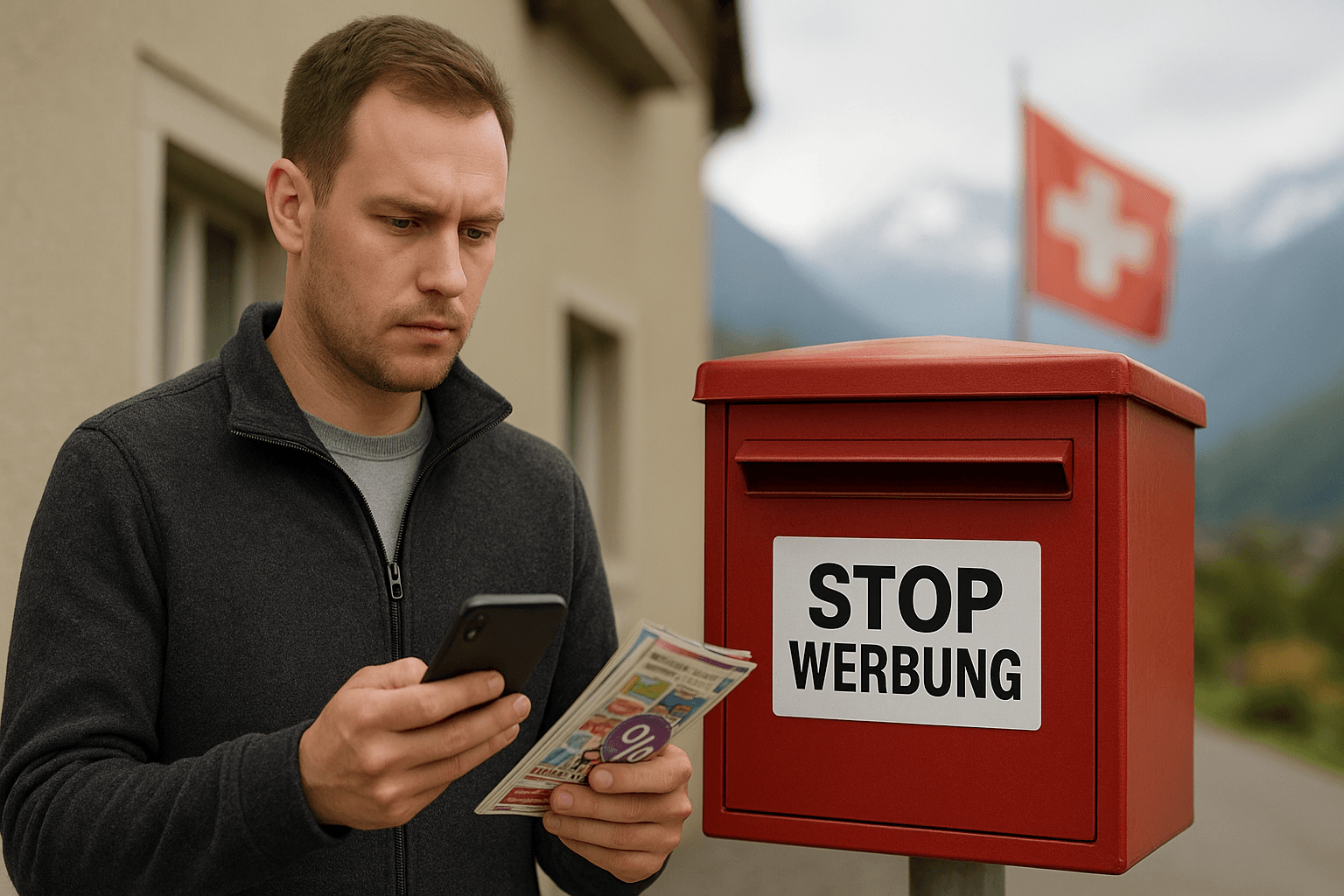Koniec ze spamem reklamowym w Szwajcarii: Robinsonliste, Stop Werbung na skrzynce i blokady telefoniczne