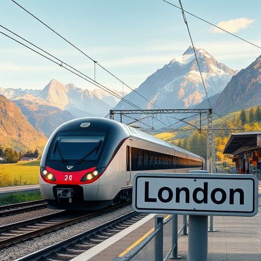 Bezpośrednie połączenie kolejowe między Szwajcarią a Londynem w planach