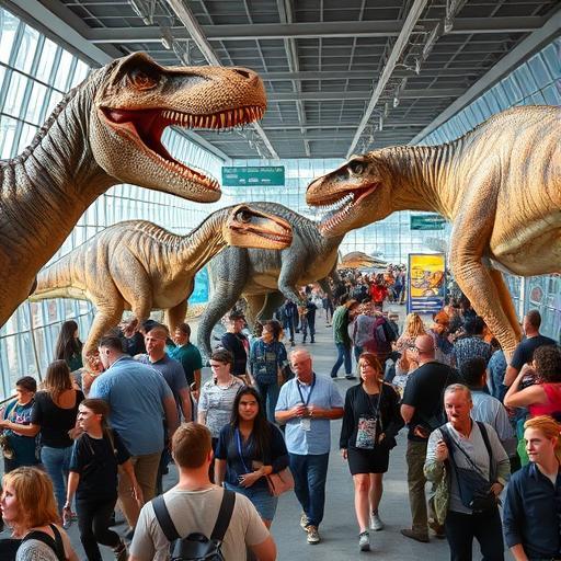 Sukces wystawy “Jurassic World: The Exhibition” w Bazylei