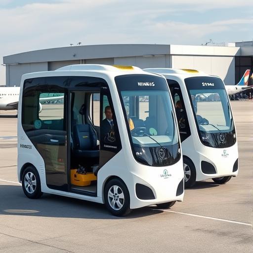 Lotnisko w Zurichu testuje autonomiczne autobusy. Nimbus i Stratus już wożą pracowników