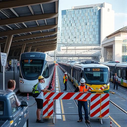 Utrudnienia w transporcie publicznym w Zurychu do końca lipca