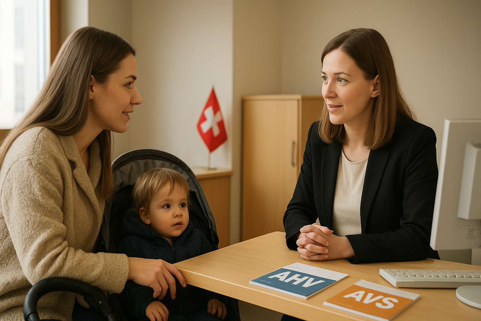 Kredyty wychowawcze i opiekuńcze w AHV/AVS: Erziehungs- i Betreuungsgutschriften krok po kroku