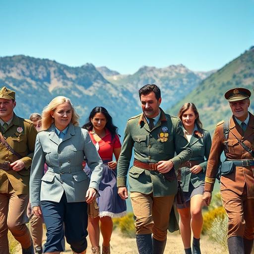 Grupa w mundurach Wehrmacht w Szwajcarii budzi kontrowersje