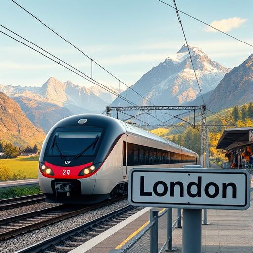 Bezpośrednie połączenie kolejowe między Szwajcarią a Londynem w planach