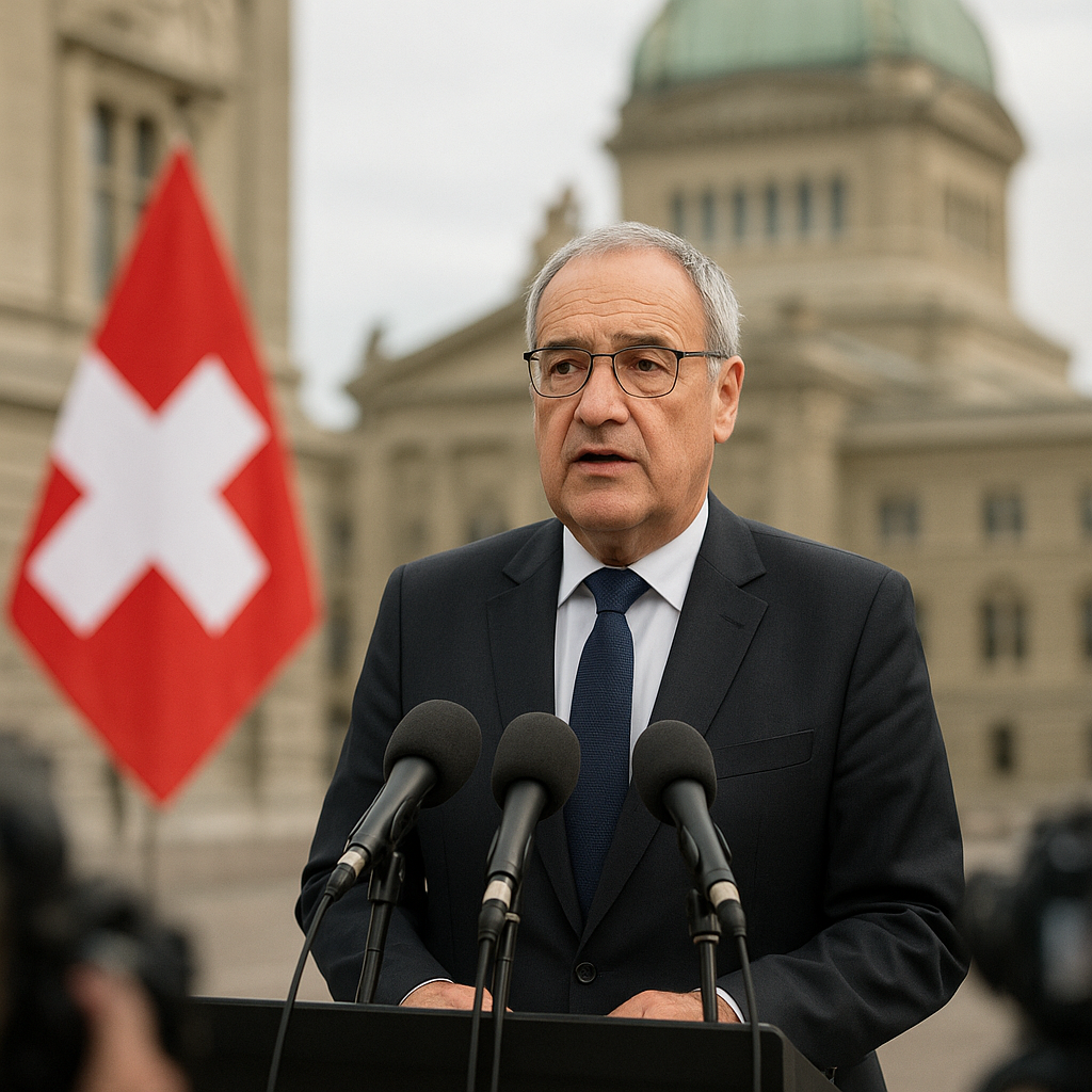 Guy Parmelin wybrany prezydentem Szwajcarii na 2026 rok
