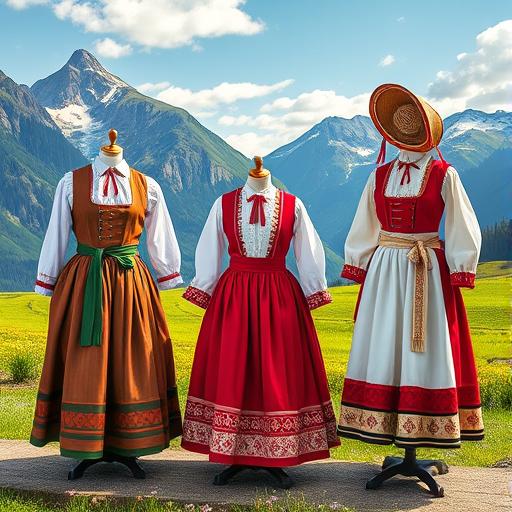 Tradycyjne stroje w Szwajcarii: Kolory, historia i regionalne różnice