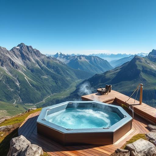 Jacuzzi na szczycie Pigne d’Arolla oburza miłośników przyrody