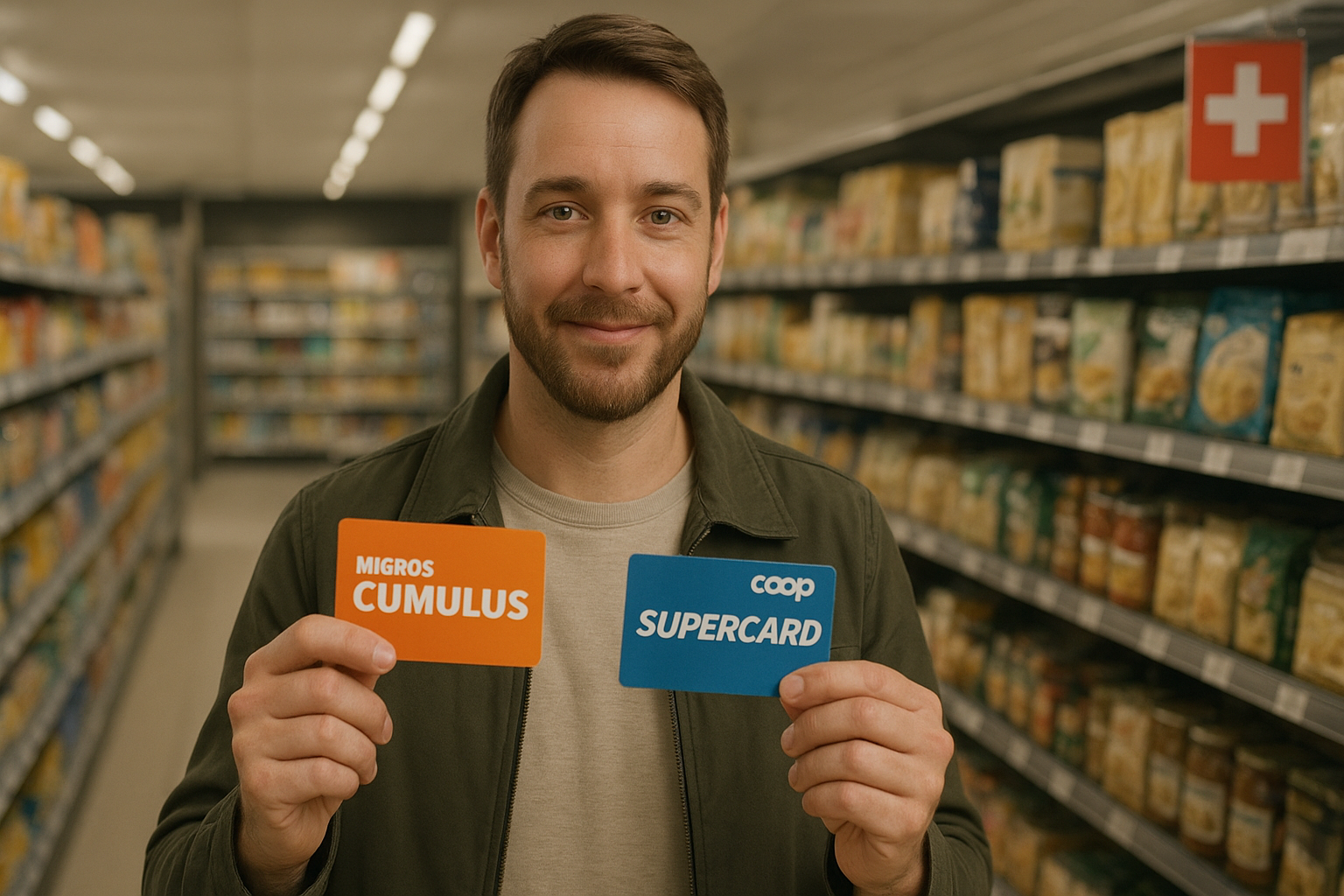 System kart lojalnościowych: Migros Cumulus, Coop Supercard