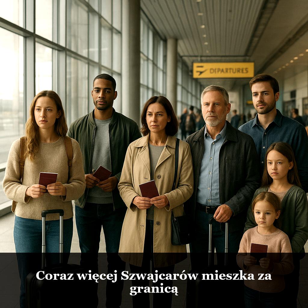 Coraz więcej Szwajcarów mieszka za granicą