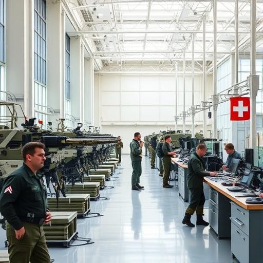 Nowa strategia obronności Szwajcarii: Wzmocnienie krajowego przemysłu zbrojeniowego