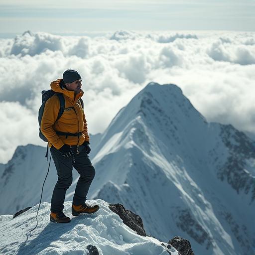 Karl Egloff przerywa próbę zdobycia Mount Everestu bez tlenu z powodu niebezpiecznych warunków