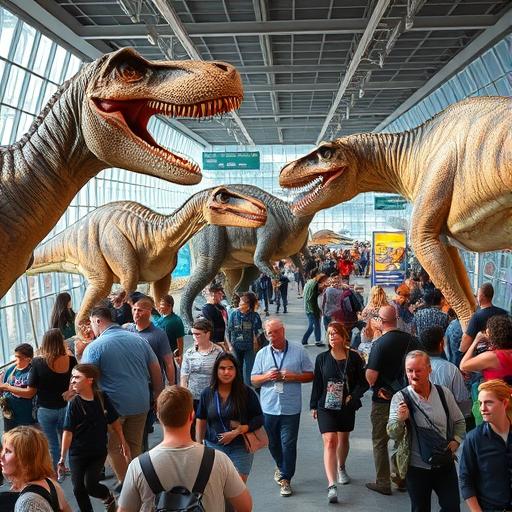 Sukces wystawy “Jurassic World: The Exhibition” w Bazylei