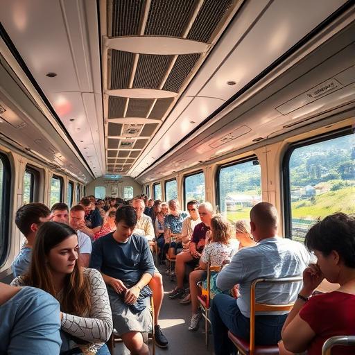 SBB oznacza pociągi bez klimatyzacji