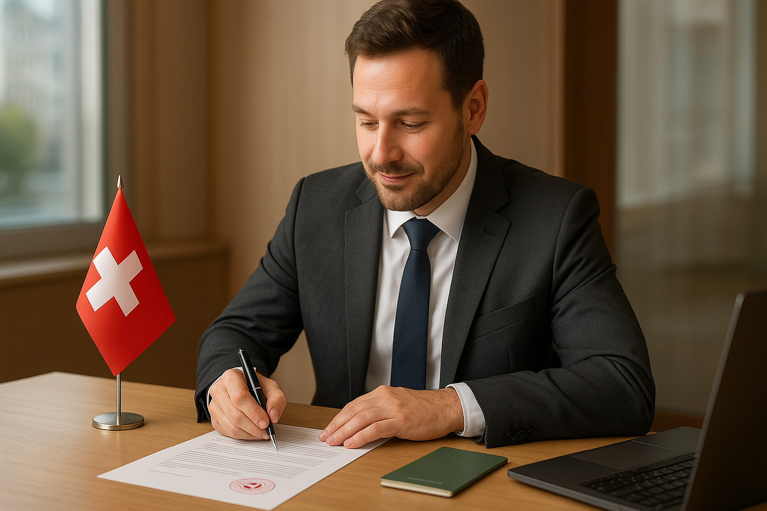 Zakładasz spółkę GmbH/Sàrl w Szwajcarii: kapitał 20 000 CHF, notariusz, AHV i VAT krok po kroku