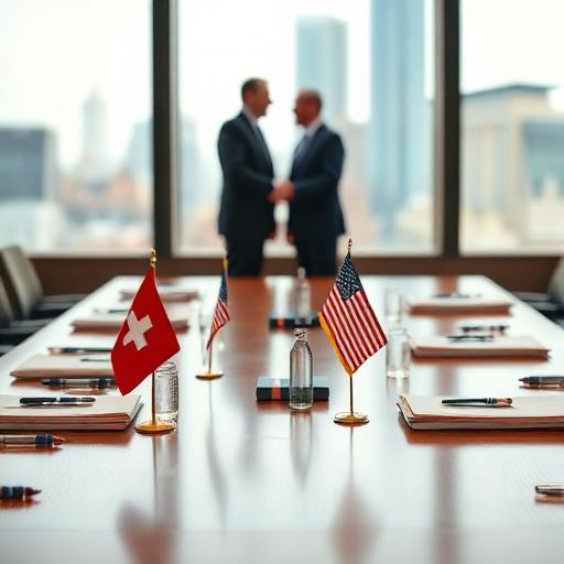 Szwajcaria i USA blisko porozumienia w sprawie karnego cła — stawka może spaść do 15 proc.