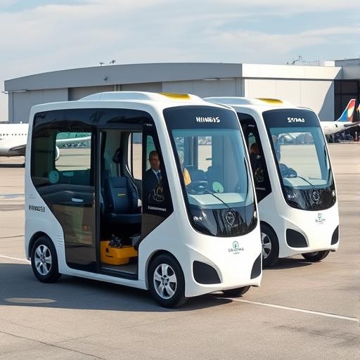 Lotnisko w Zurichu testuje autonomiczne autobusy. Nimbus i Stratus już wożą pracowników