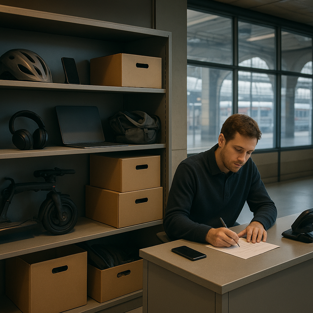 SBB podnosi opłaty za odbiór rzeczy znalezionych — drożej za elektronikę i przedmioty wielkogabarytowe od 2026
