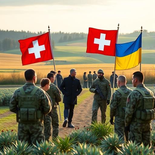 Szwajcaria rozważa wsparcie dla pokojowej misji w Ukrainie