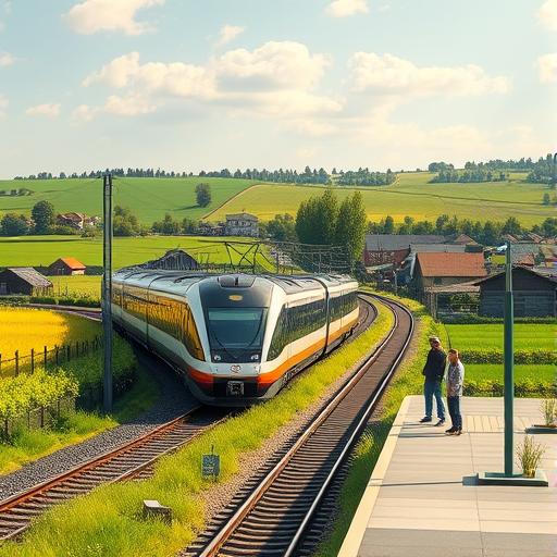 SBB planuje ograniczenie przystanków regionalnych – nowe propozycje dla mieszkańców wsi