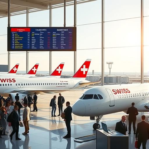 Swiss zmienia rozkład lotów z powodu braków kadrowych