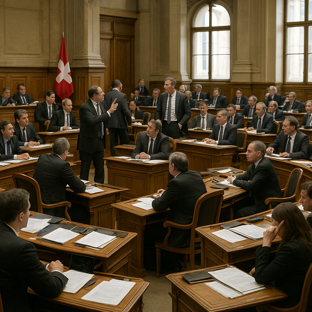 Szwajcarski parlament zamyka zimową sesję: budżet, liberalizacja eksportu broni i zatrzymany nocny pociąg