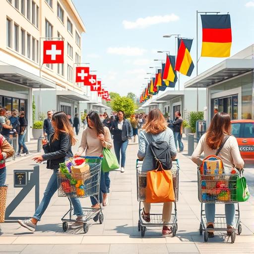 Szwajcarzy i niemieckie supermarkety omijają nowe zasady zakupów transgranicznych