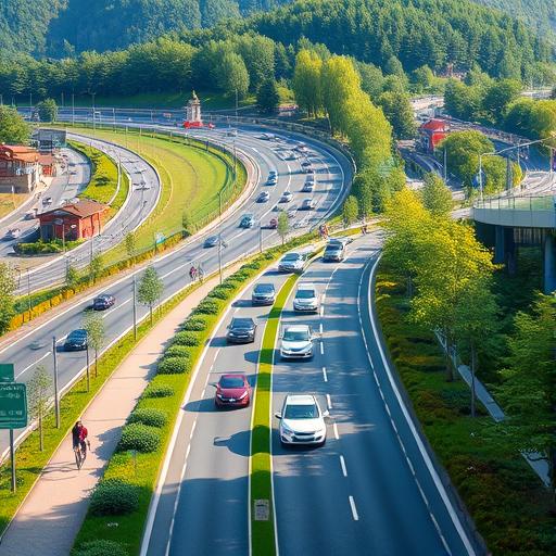 Szwajcaria planuje wykorzystanie poboczy dróg w celu zmniejszenia korków