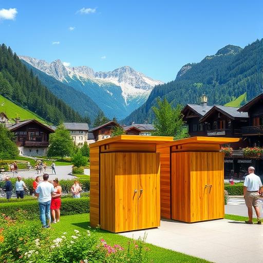 Nowe toalety publiczne w Lauterbrunnen – reakcja na turystyczne wyzwania