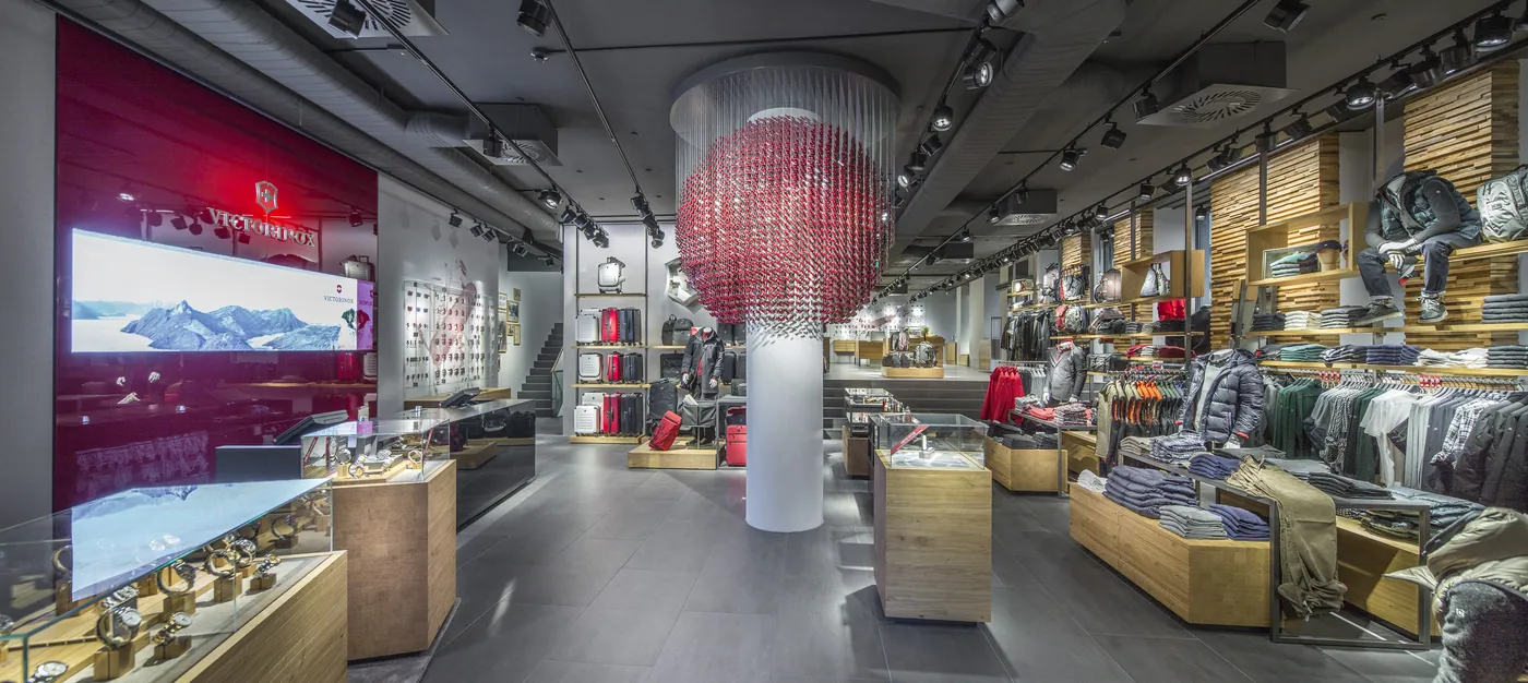 Victorinox Flagship Store w Zurychu