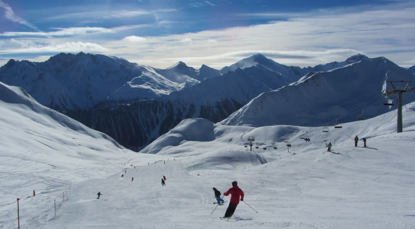 Trasa Alp Bella w Silvretta Arena