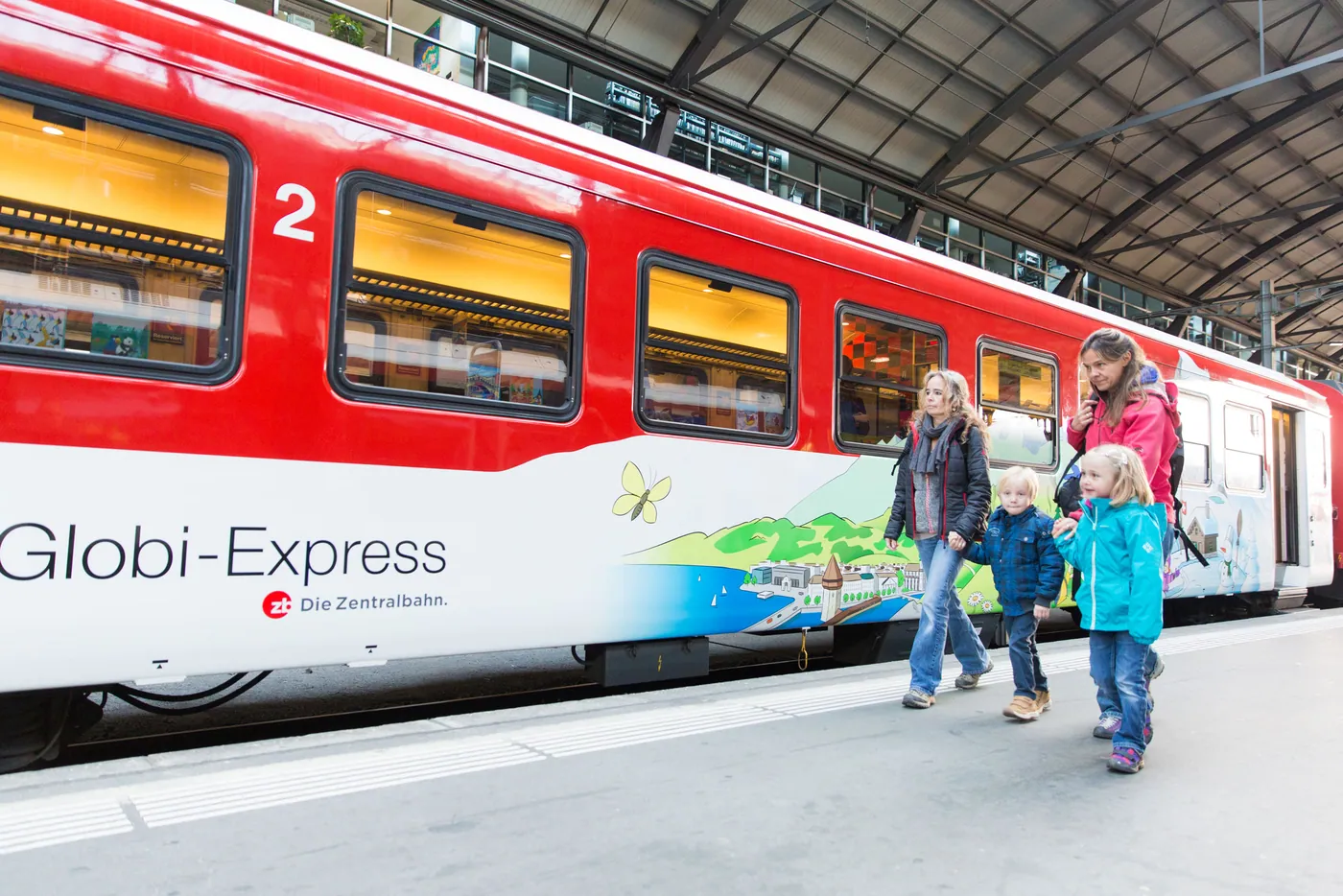 Ekspres Globi — pociąg dla dzieci pod Titlis