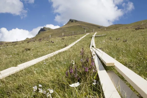 Letni szlak trasy Lauberhorn