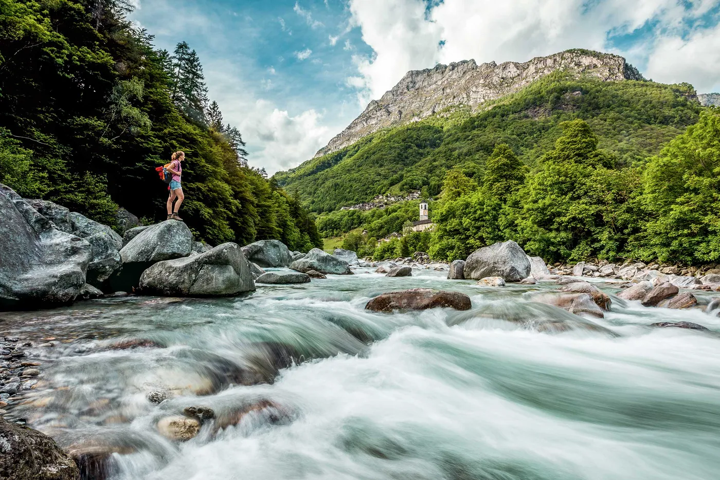 Sentiero Verzasca, etap 1