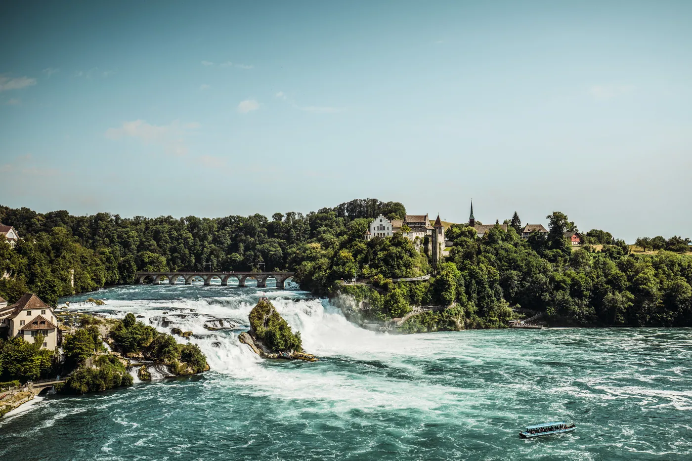 Wodospady Renu (Rheinfall)