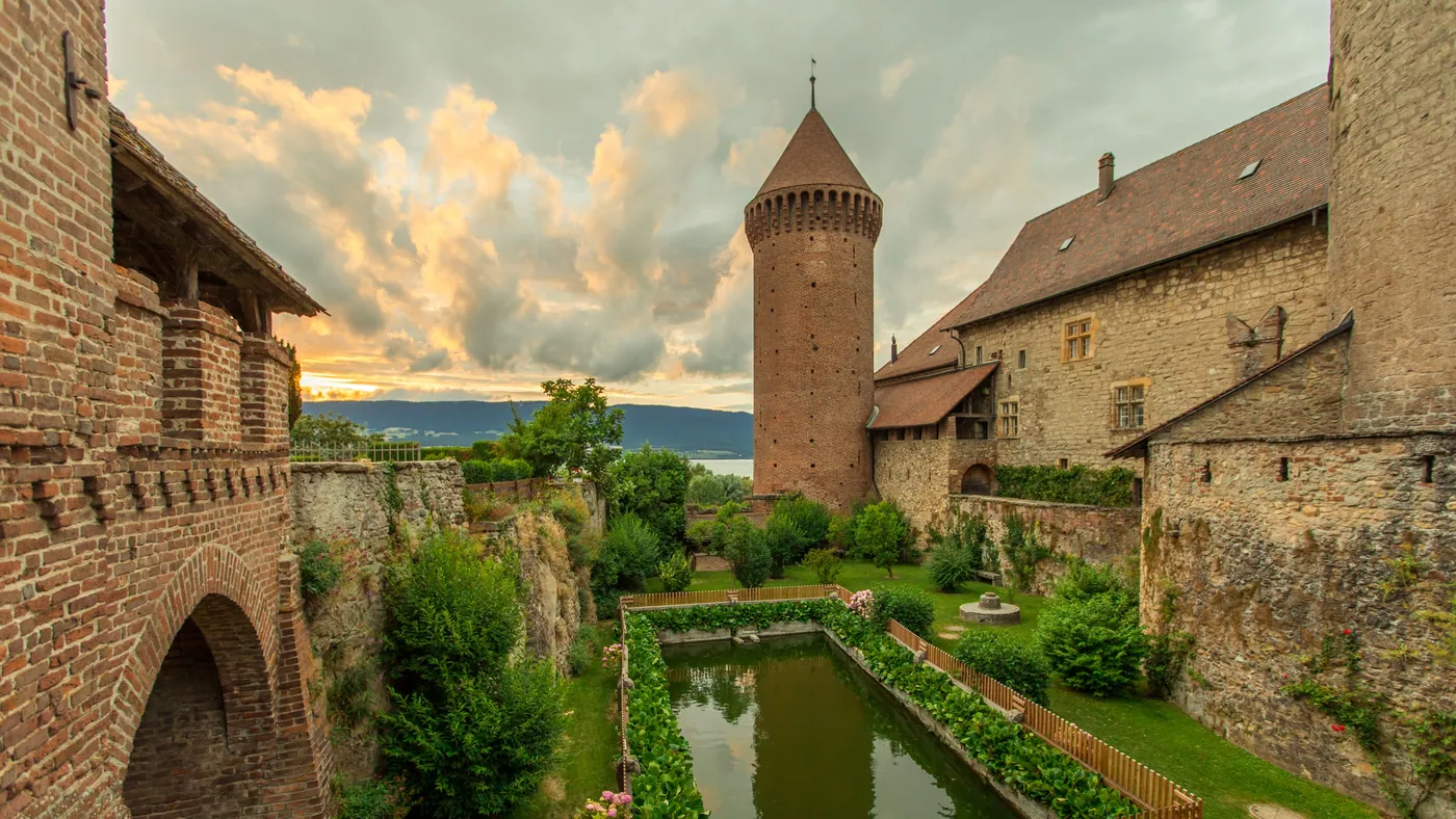 Zamek Chenaux w Estavayer-le-Lac