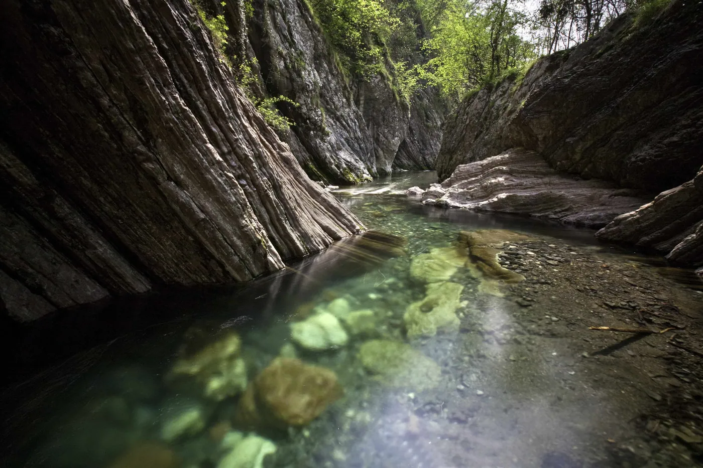 Park wąwozów Breggia — geologia na wyciągnięcie ręki