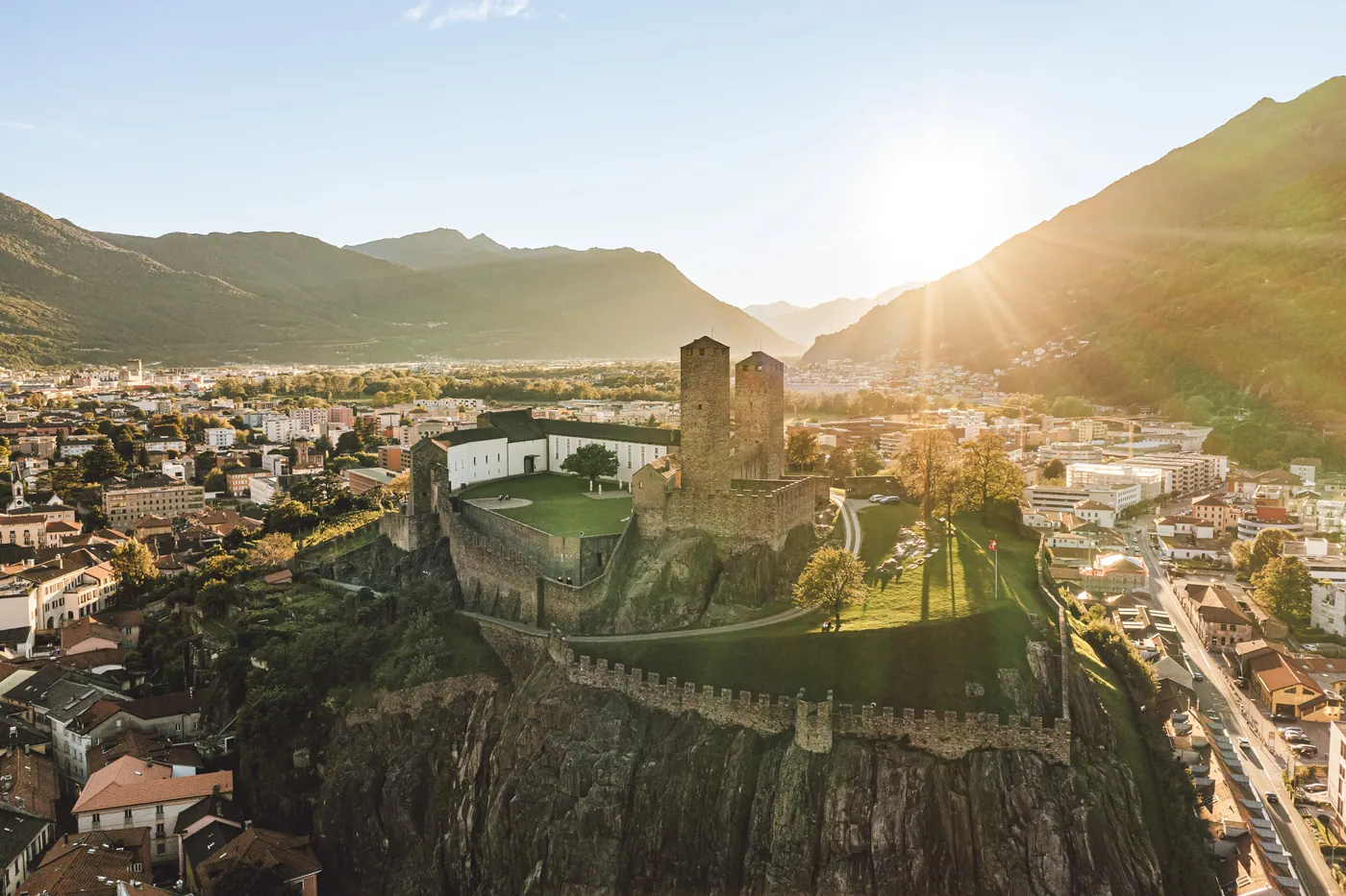 Bellinzona — miasto trzech zamków
