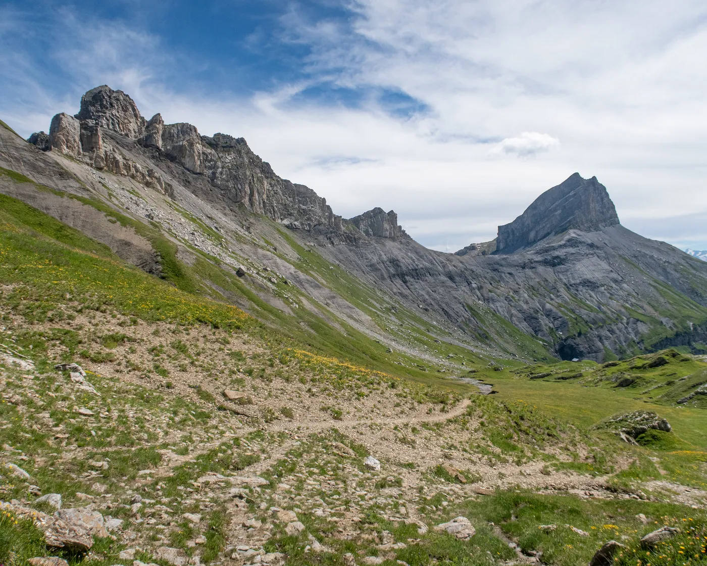 Sanetsch-Muveran-Weg, etap 2