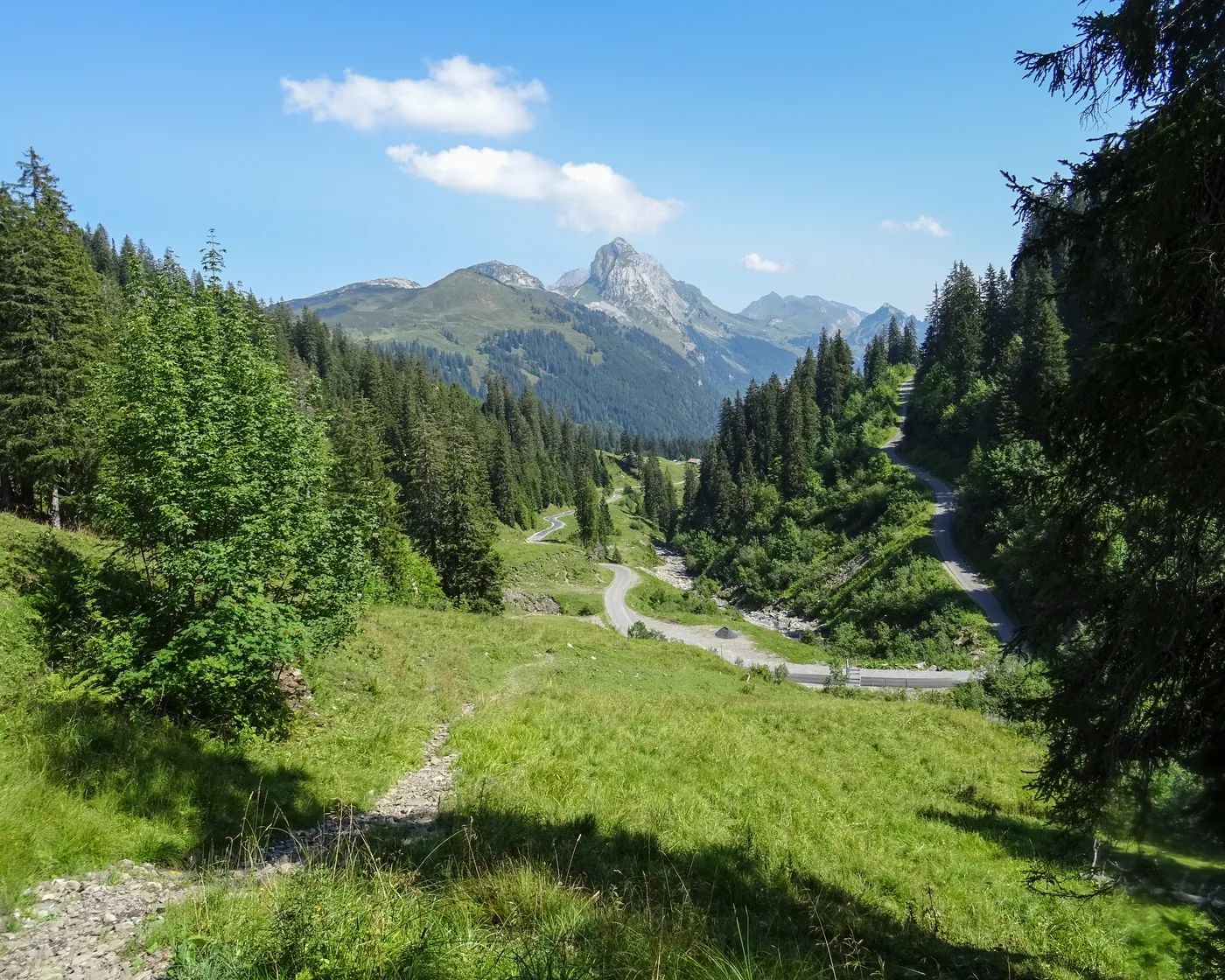 Pragelpass-Weg, etap 2