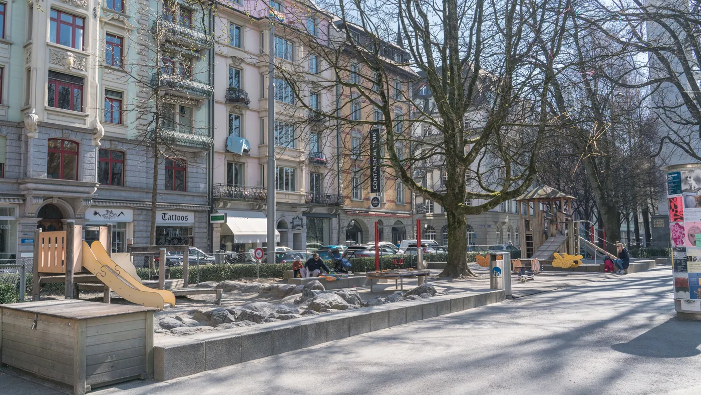 Park Vögeligärtli w Lucernie