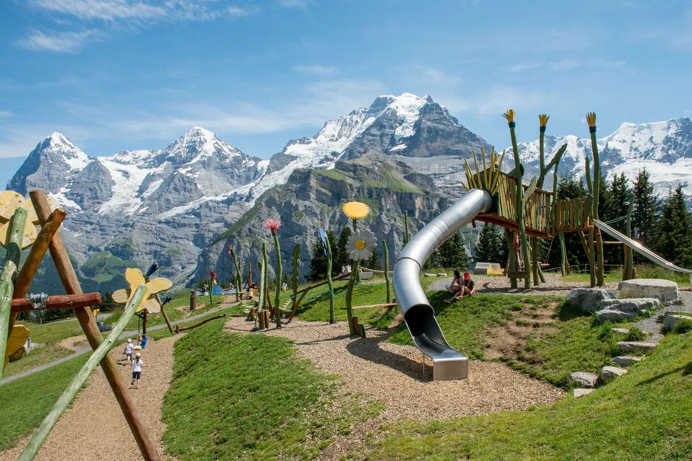 Skyline Chill na Allmendhubel nad Mürren