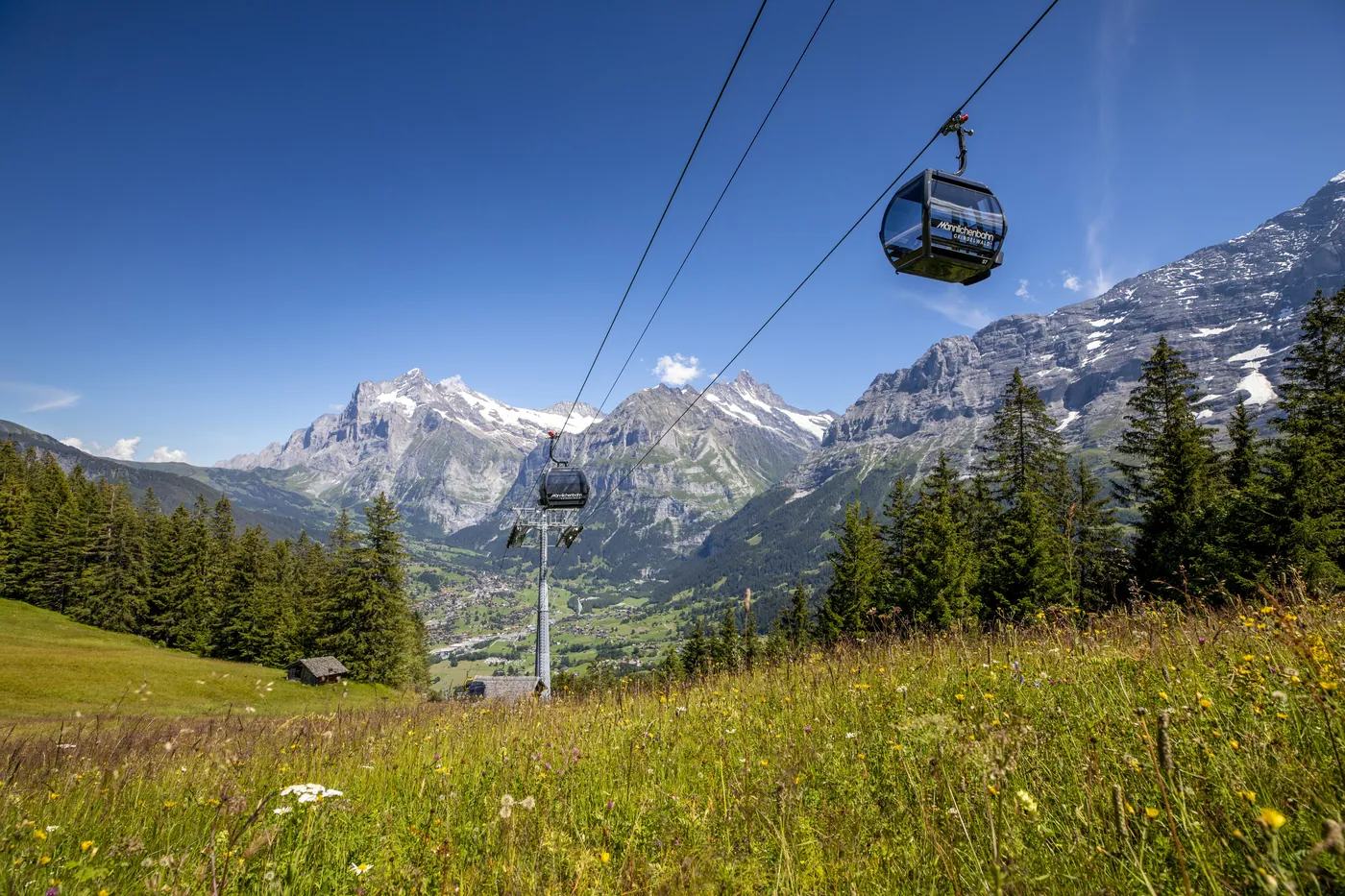 Grindelwald – gondola na Männlichen
