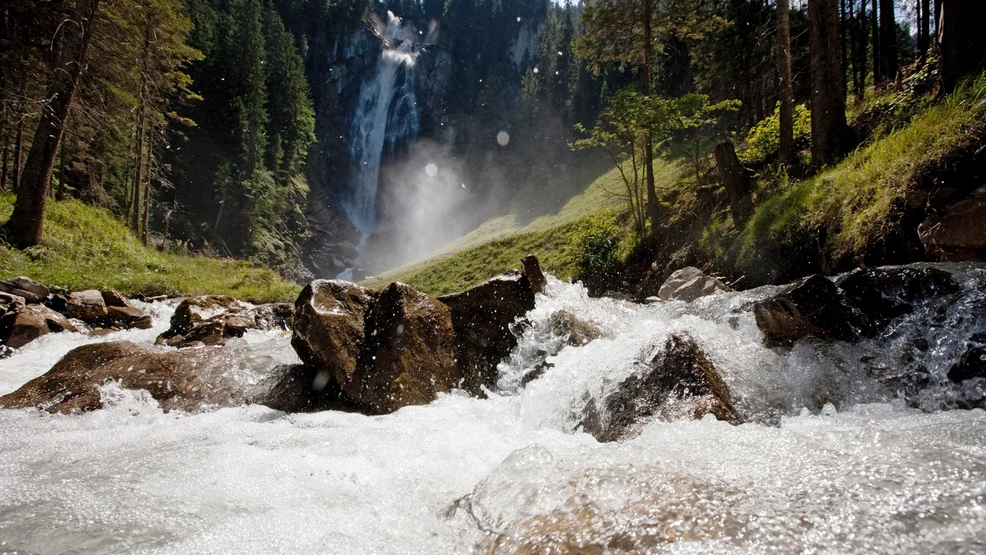 Wodospad Iffigfall w Lenk