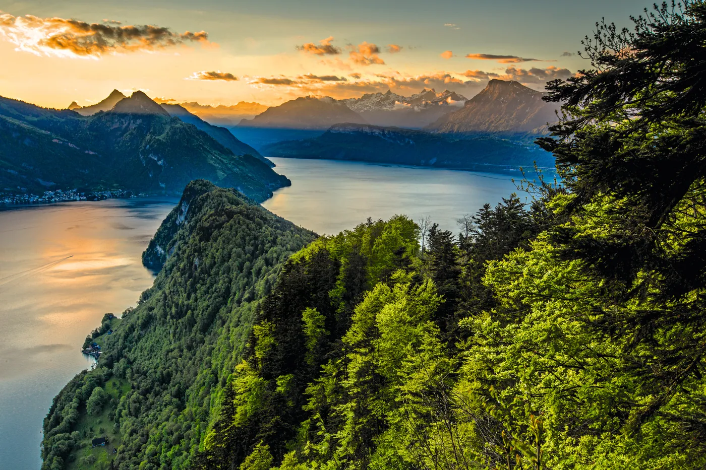Bürgenstock — klif, winda i wielkie widoki