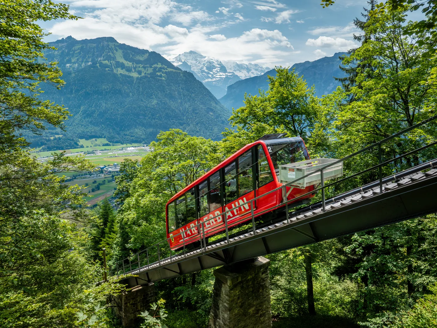 Harderbahn i Harder Kulm