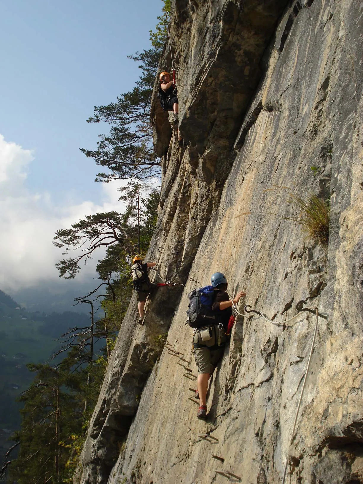 Via ferrata w Tière