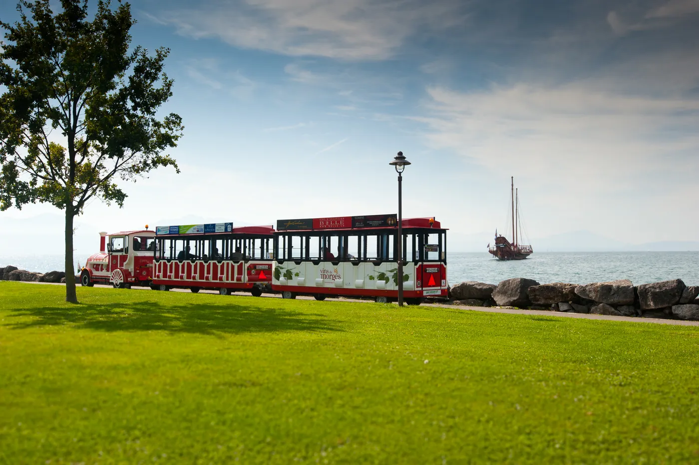 Exploring Morges by Small Train