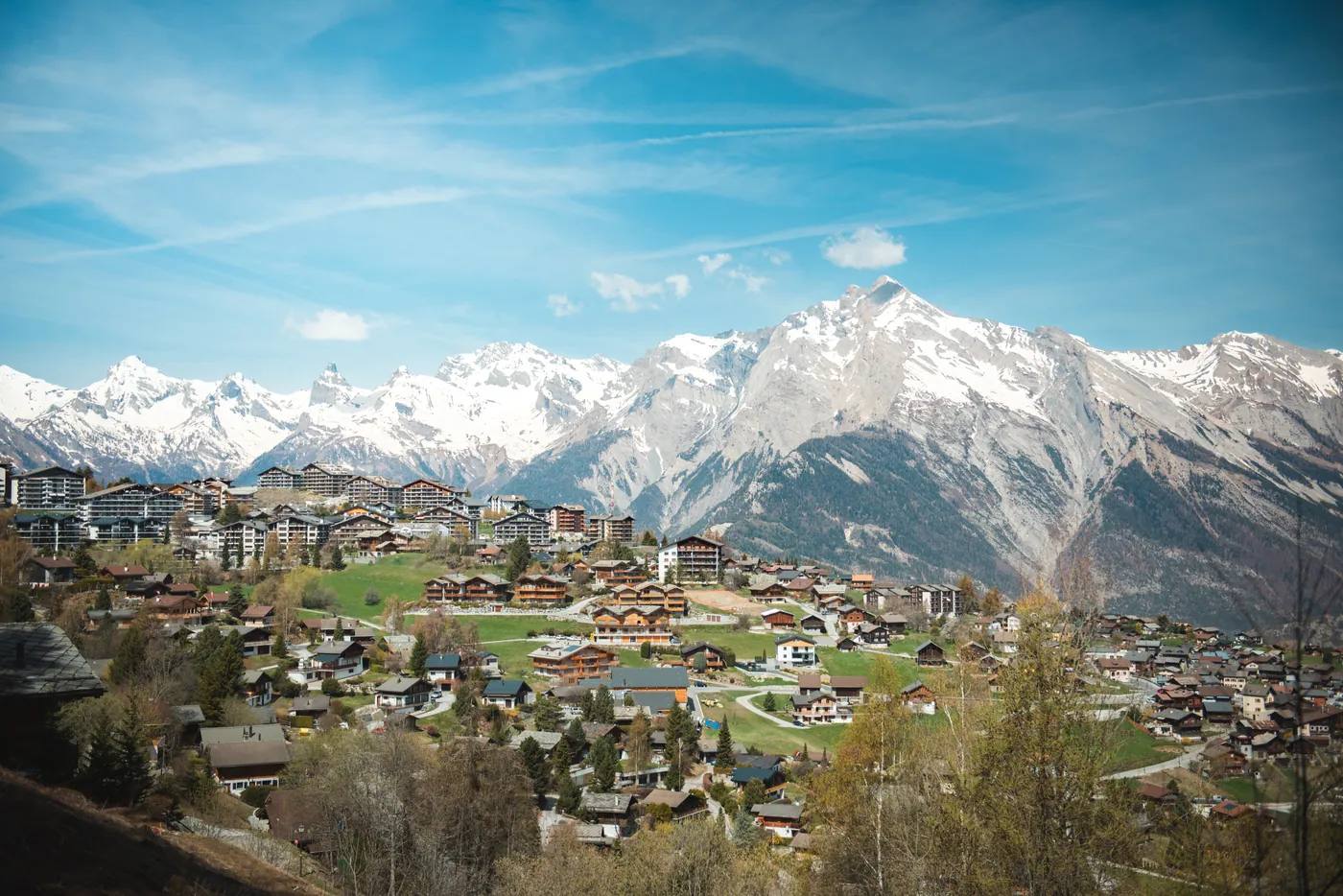 Nendaz — balkon nad Rodanem