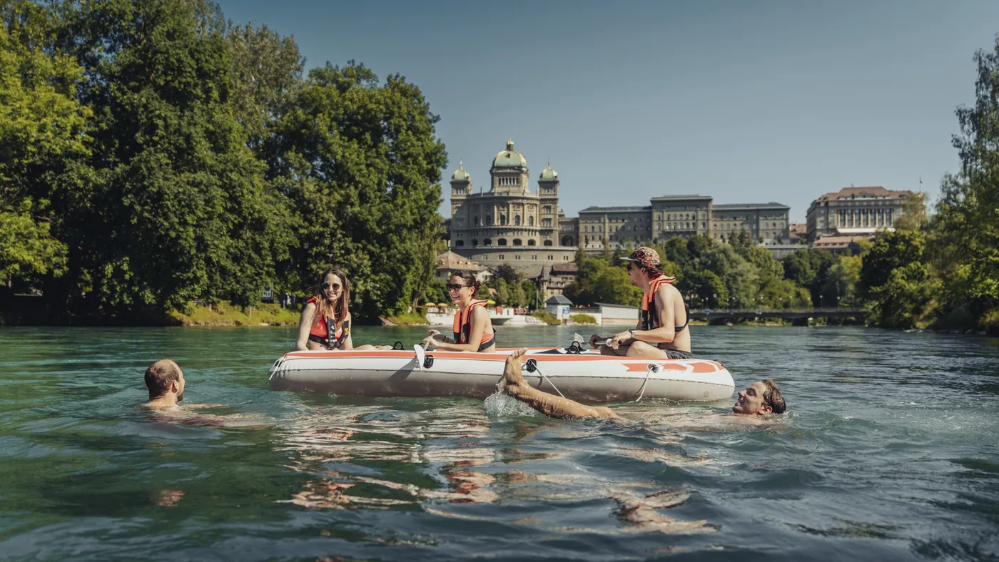 Kąpiel w Aare (Berno)